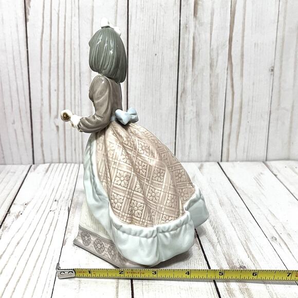 Retired Lladro 5210 Daisa 1983 Girl Bow Lace Parasol Figurine MISSING PARASOL - Picture 12 of 12